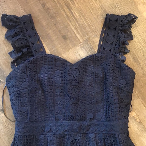 🔥NWT Lady Black Tie dress - Picture 8 of 11